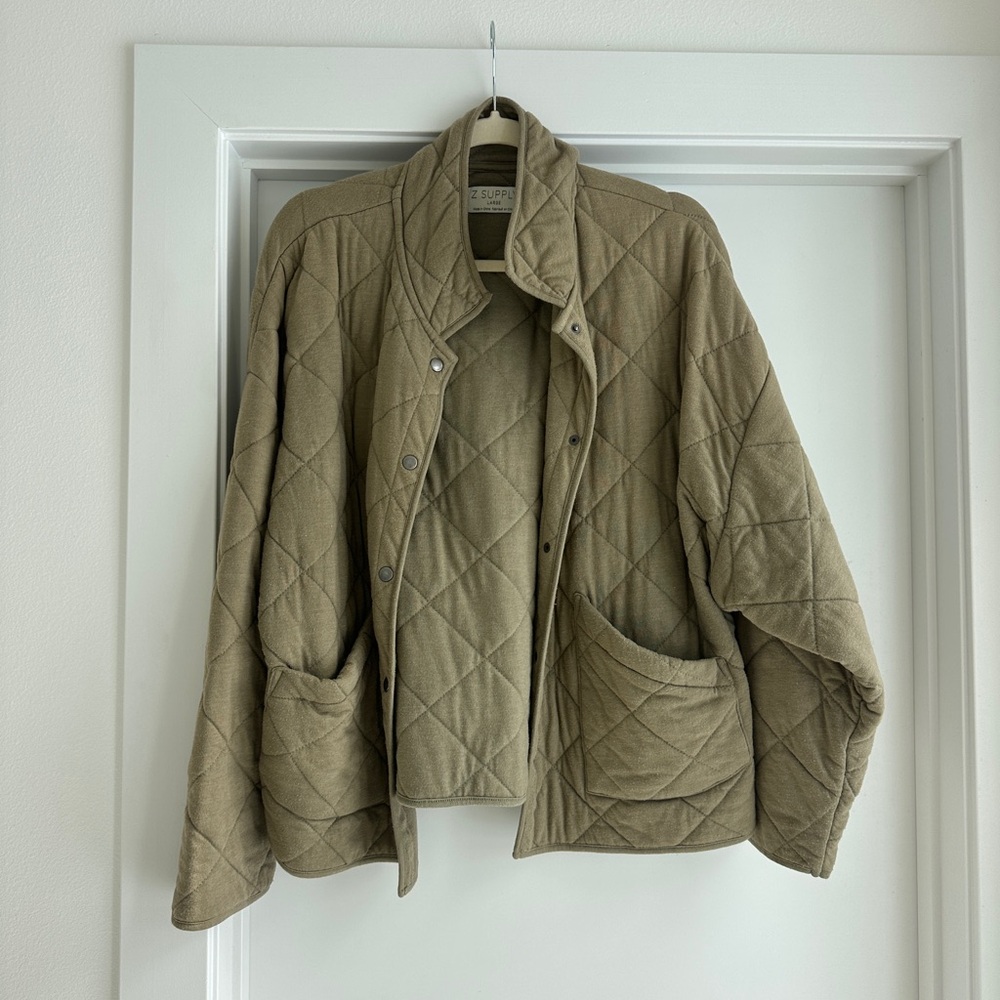 Z Supply Quilted Coat